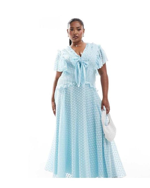 ASOS Asos Design Curve in het Blue