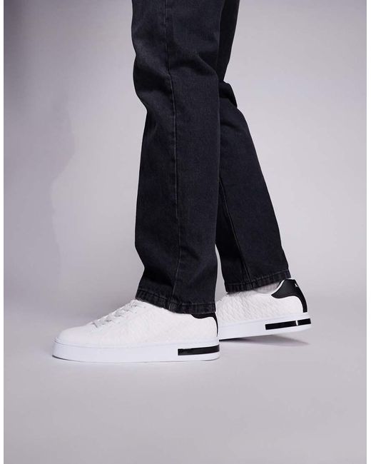 ARMANI EXCHANGE Black Trainers for men