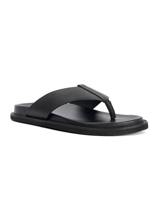 Dune Black Irvin Smart Sandals for men