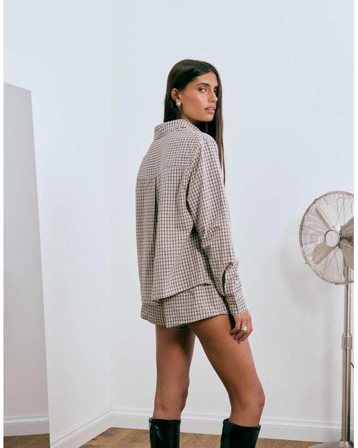 Lioness Gray Nirvana Relaxed Shirt Co-ord