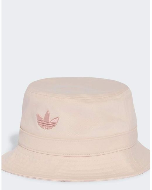 Adidas Originals Natural Adicolor Trefoil Bucket Hat