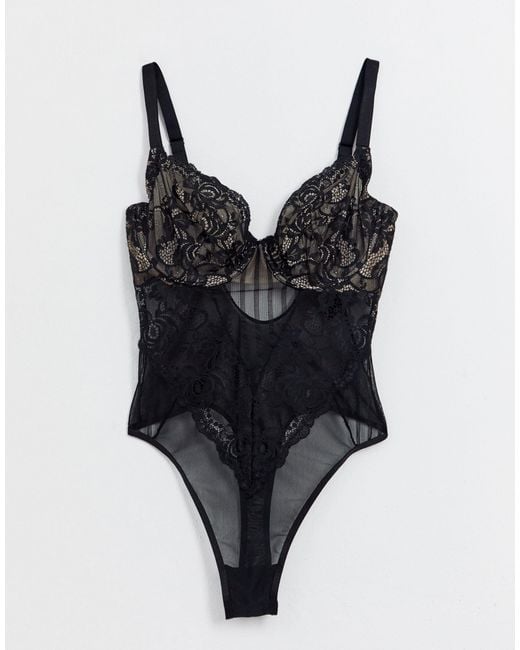 fuller bust lace bodysuit