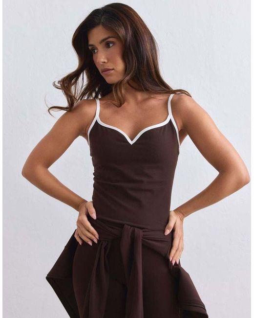 Aim'n Brown Chocolate Sense Contour Singlet