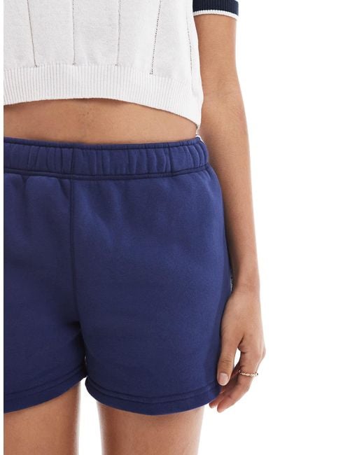 Cotton on - short en maille duveteuse Cotton On en coloris Blue