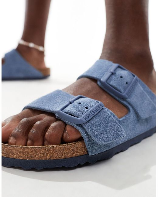 Birkenstock Blue – arizona – sandalen aus wildleder