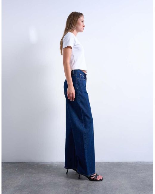 TOPSHOP Column in het Blue