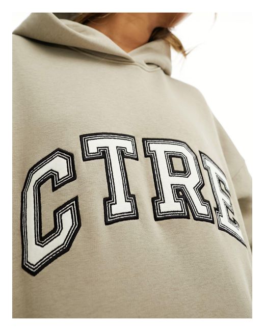 The Couture Club Gray Varsity Hoodie
