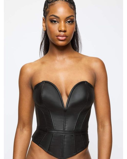 Ann Summers Black Truly Corset Top