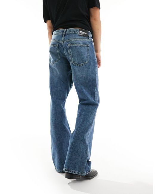 Dr. Denim Dr. denim – bootcut-jeans in Blue für Herren