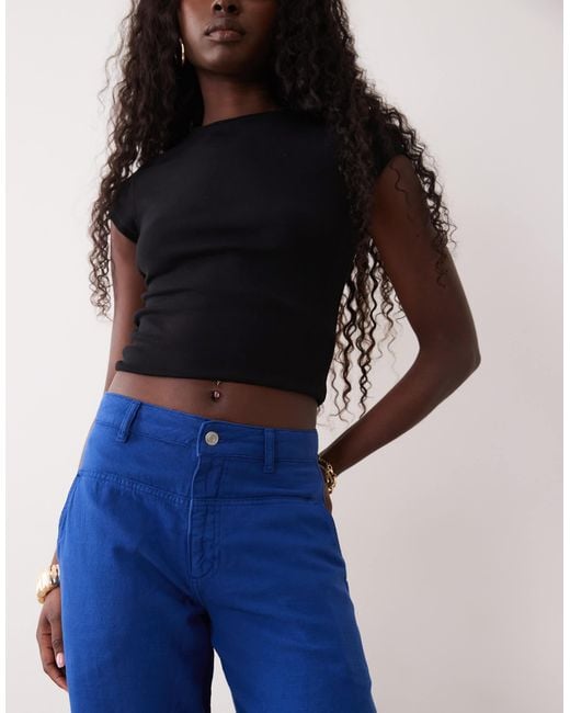 ASOS Blue Workwear Trouser