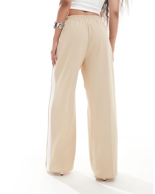 Pantalon River Island en coloris White