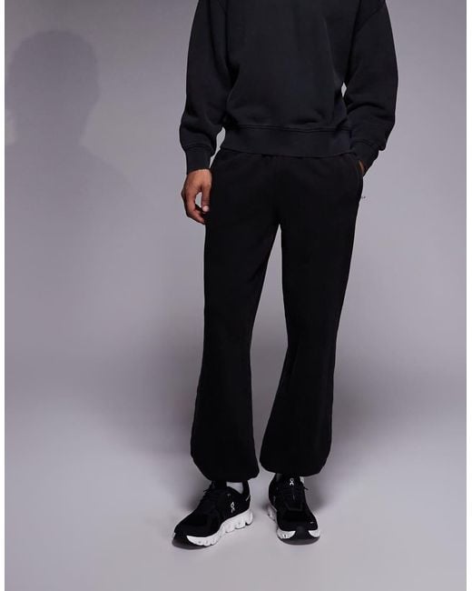 4505 Blue Icon Rest Day Heavyweight 440Gsm Cotton Cuffed Jogger With Zip Pockets for men