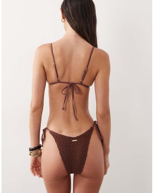 Billabong Brown Tieside Bikini Bottom
