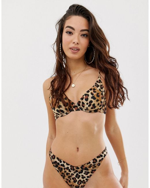 asos bikini top