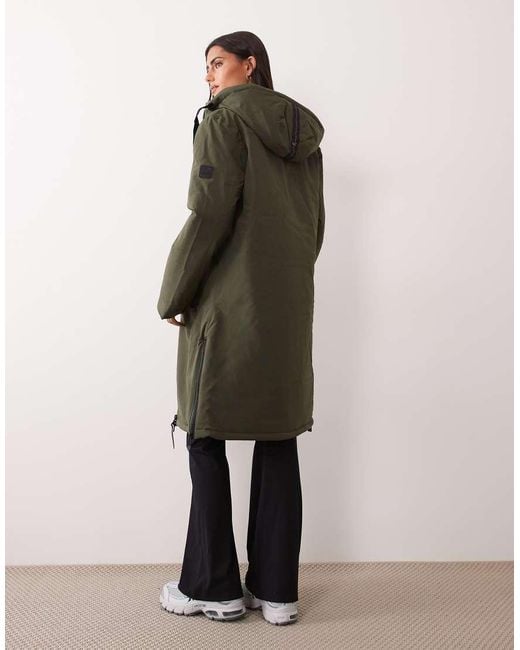 Regatta Green Waterproof Hooded Hazel Insulated Jacket