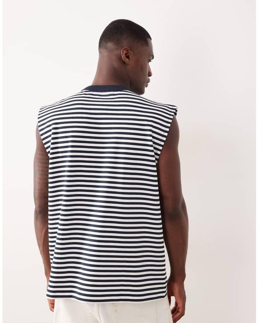 ASOS Blue Breathemax Oversized Tank for men