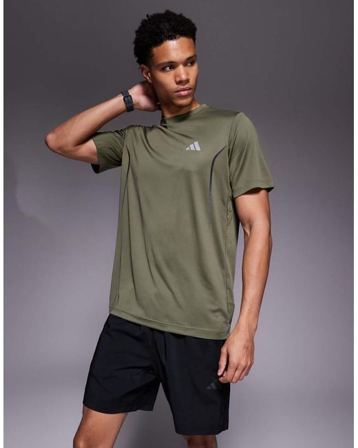 Adidas Originals Gray Adidas Training Climacool T-shirt for men