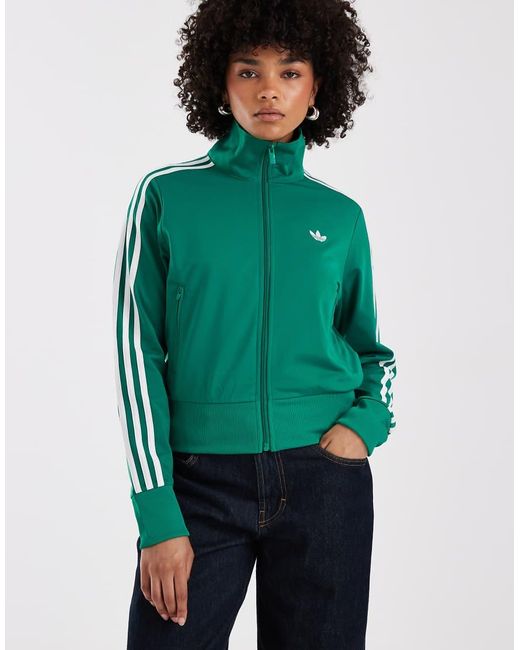 Adidas Originals Green Firebird Classic Track Top