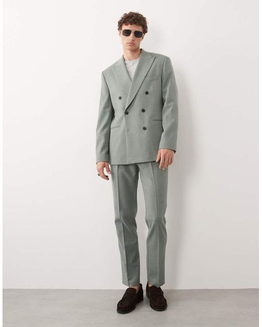 ASOS Gray Regular Suit Jacket for men