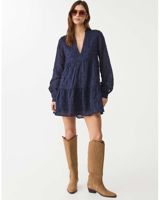 Stradivarius Blue – minikleid