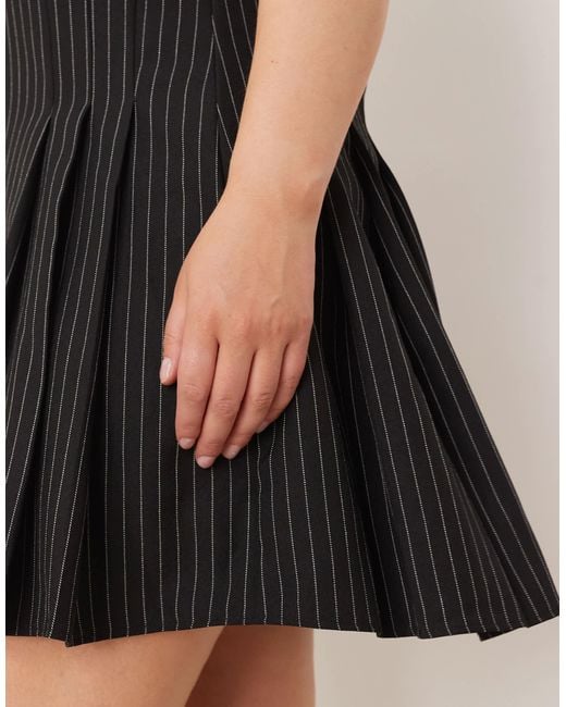 ASOS Gray Asos design curve – elegantes minikleid