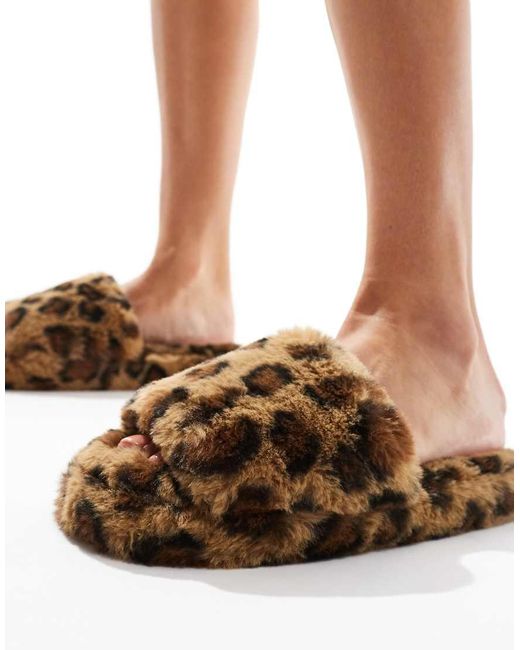 ASOS Brown Zofia Mule Slippers