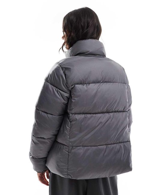 Chaqueta Acolchada Gris Urbano Con Cremallera Puffect Ii De Columbia de color Blue