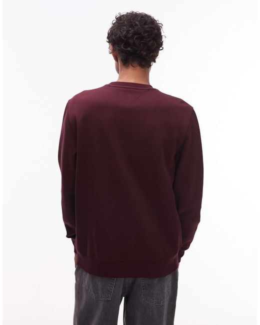Tommy Hilfiger Red Crest Graphic Sweatshirt for men