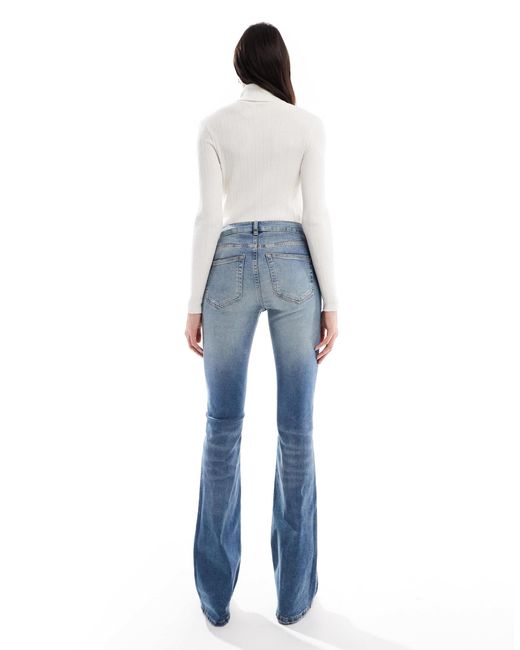 ASOS Blue Asos Design Tall Bootcut Jeans