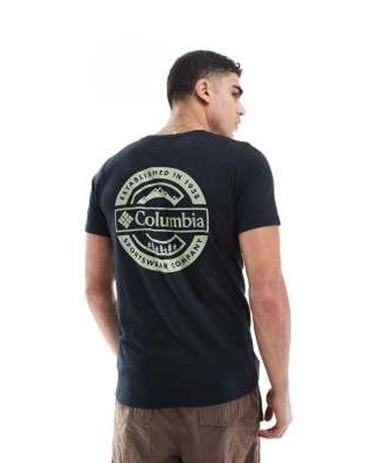 Columbia – rapid ridge ii – t-shirt in Black für Herren