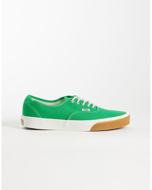 Vans Green Authentic Trainers for men