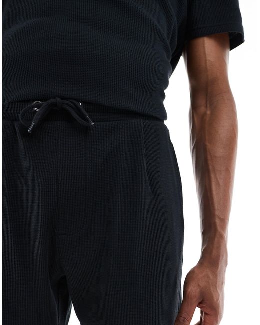 Short d'ensemble texturé Only & Sons pour homme en coloris Blue