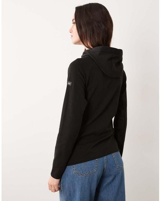 Regatta Blue Nayna Hooded Full Zip Fleece