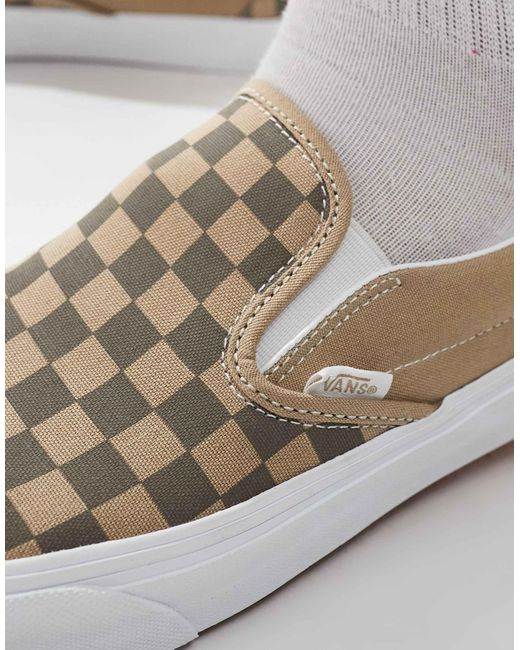 Vans Blue Classic Slip-on Sneakers for men