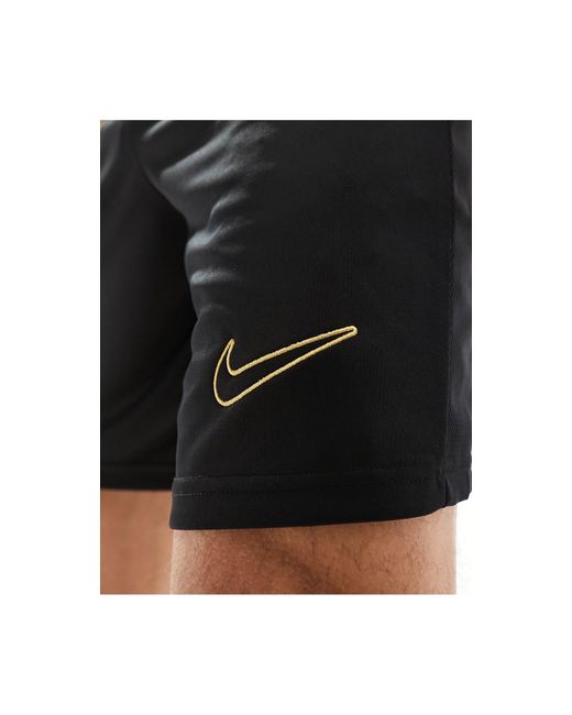 Pantalones cortos s y amarillos dri-fit academy Nike Football de hombre de color Black
