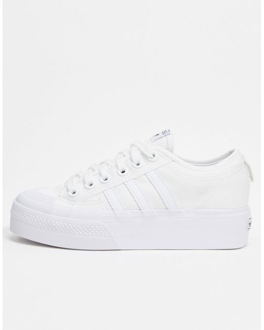 adidas Originals Rubber Nizza Platform 