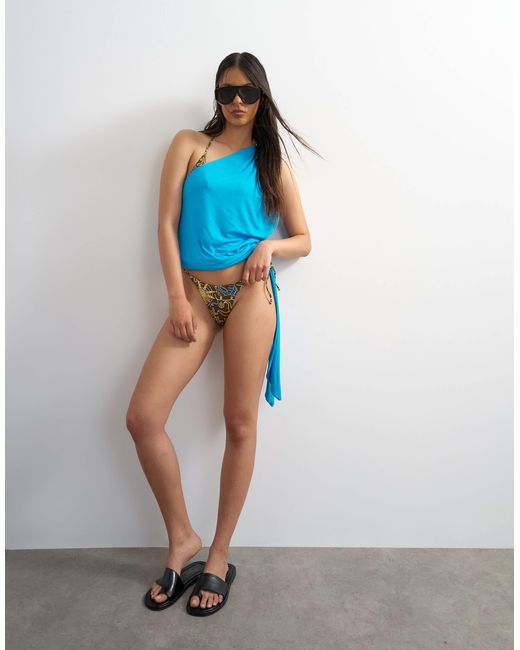 Sicily - bas TOPSHOP en coloris Blue