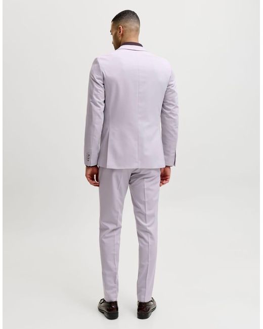 Jack & Jones Gray Single-Breasted Blazer for men