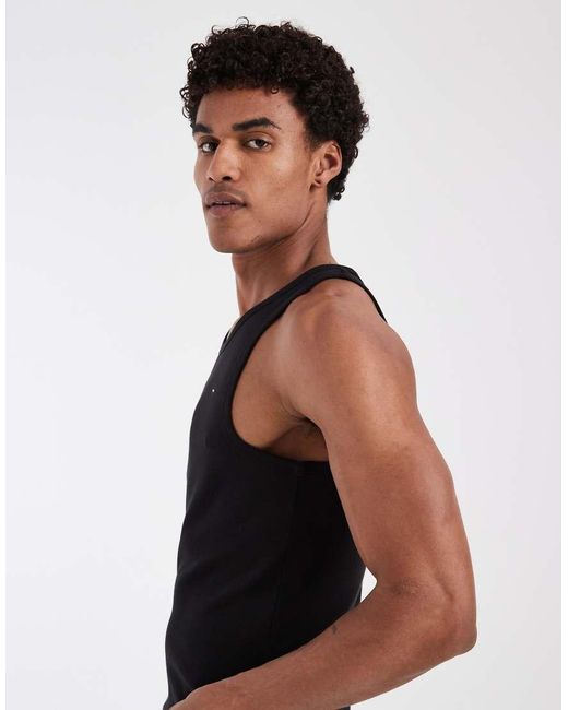 Tommy Hilfiger White 2-Pack Slim Fit Vests for men