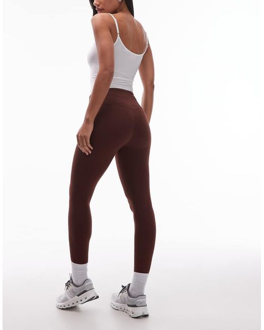 ARKET Blue Supersoft Stretch leggings With Deep Waistband