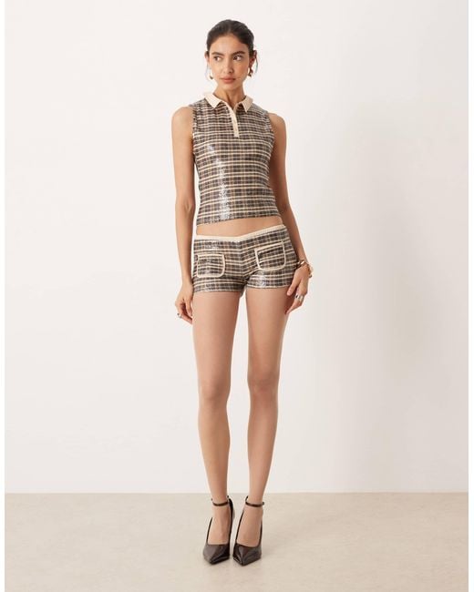 Motel Multicolor Serafim Low Rise Short