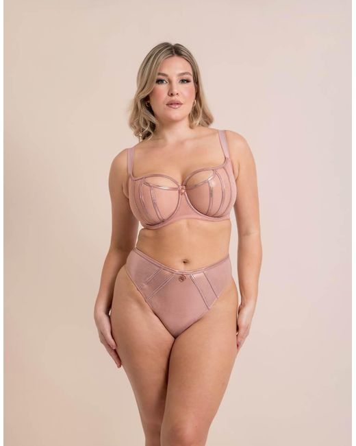 Curvy Kate Pink Scantilly Eos Balcony Fuller Bust Bra