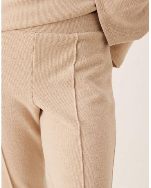 ASOS Natural Flare Trouser