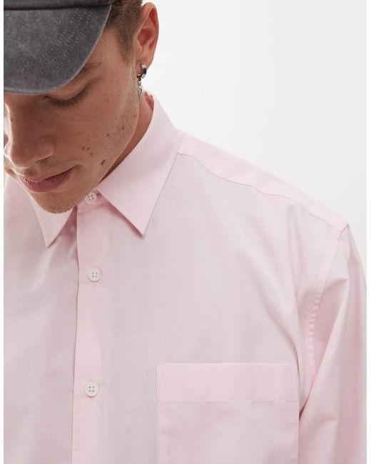 Collusion Pink Unisex Super Oversized Shirt