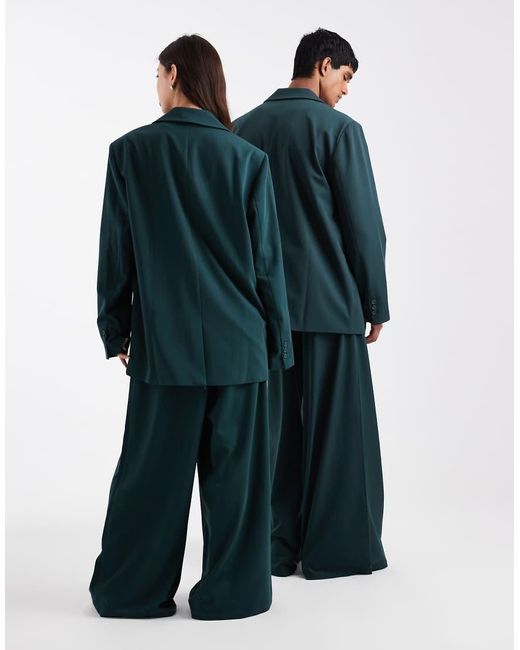 Collusion Green Wide Leg Trouser Co-Ord
