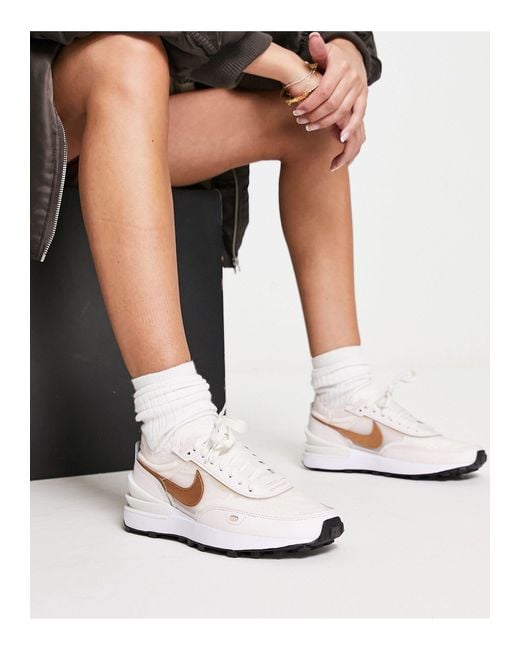 Nike White Waffle One Sneakers
