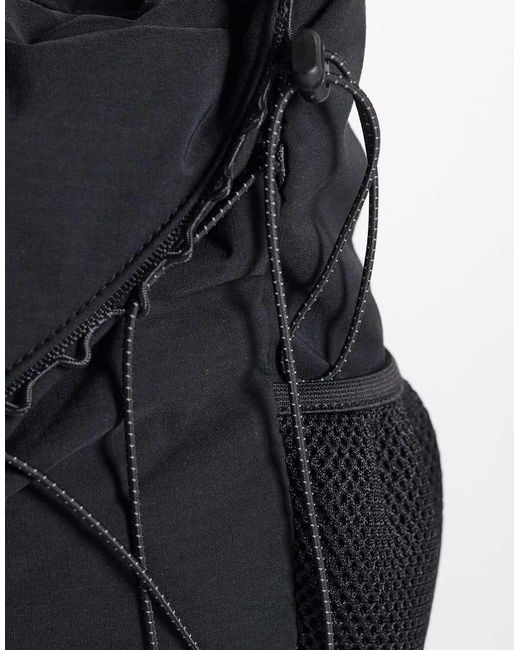 Weekday Black Hiker Mini Cross Body Bag With Mesh Detailing
