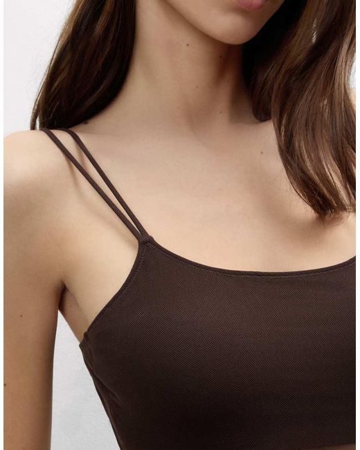 Intimissimi Black Bodysuit With Slender Shoulder Straps