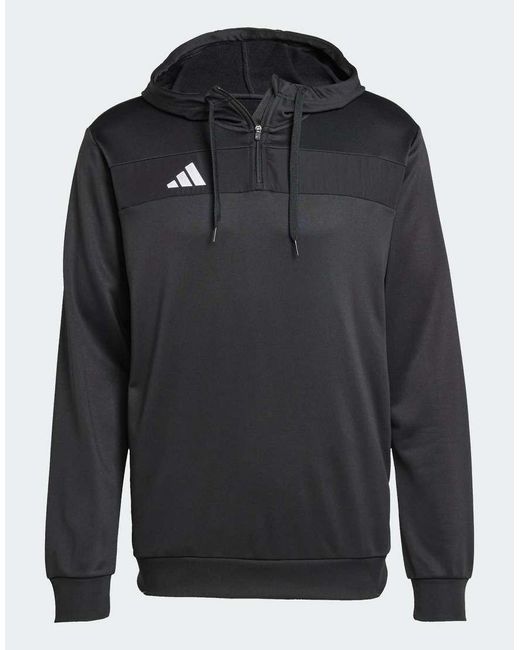 Adidas Originals Blue Adidas Football Tiro 25 Essentials Sweat Hoodie for men