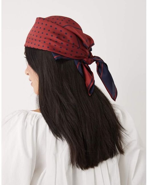 ASOS White Medium Headscarf